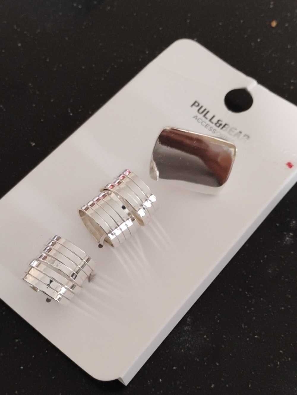 NWT Pull And Bear Rings Set
